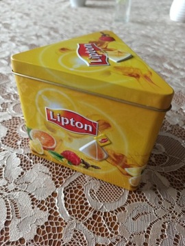 Puszka na herbatę Lipton