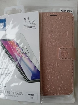 Etui z klapką Xiaomi 12 Lite + szkło hartowane