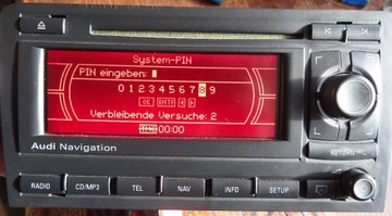 Audi Navigation  nawigacja  8P0035192D 