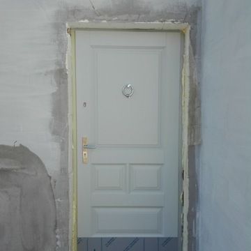 Drzwi wejściowe zewnętrzne 68mm dwie uszczelki