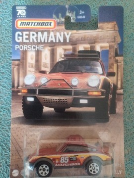 Porsche 911 Rally 1985 Matchbox 1:64