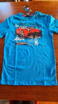 Nowy T-shirt bluzka GT roz.158 dla chłopca 