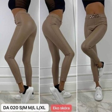 Legginsy z klamrą