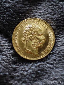 1 Złoty Dukat Austriacki 1915 złoto próba 986