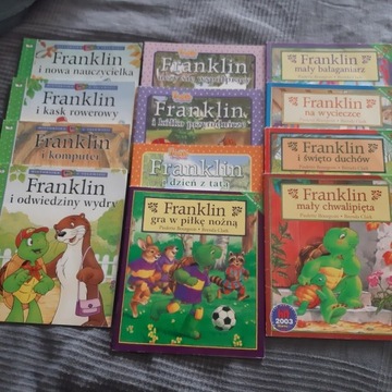  Franklin książki 12 sztuk