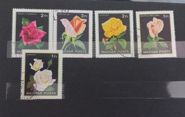 znaczki pocztowe - Kwiaty - Węgry