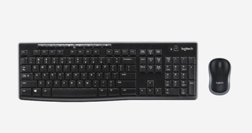 Klawiatura bezprzewodowa LOGITECH K270 + myszka