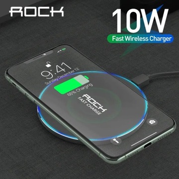 Rock QI 10W Ładowarka Indukcyjna Wireless Charger
