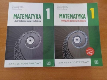 Matematyka 1 podstawa zestaw podręcznik + zbiór 