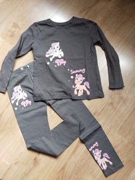 My Little Pony nowe pokolenie bluzka legginsy 128