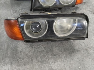 Lampy przód BMW E38 przedlift