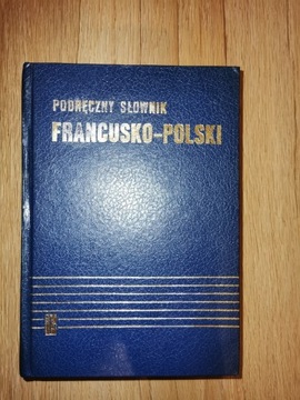 Słownik francusko-polski gruby ponad 1000 stron 