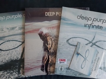 Deep Purple Infinite + Whoosh 4LP +EP + DVD / Mint