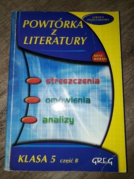 Opracowanie lektur szkolnych szkoła podstawowa 