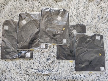 Lyle & Scott - 5 pack gładkch i t-shirtów "M" w kolorze czarnym