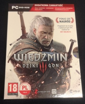 Wiedźmin 3 Dziki Gon box PC stan idealny 