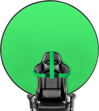 Green screen tło fotograficzne na krzesło 140cm