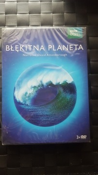 Błękitna Planeta BBC 3dvd David Attenborough 