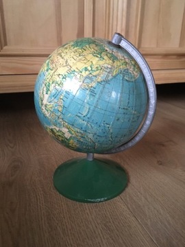 Globus świata średnica 17 cm