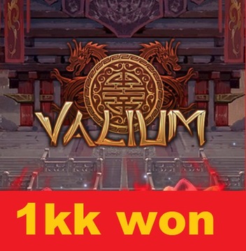 VALIUM WON 1000KW 1kk 1.000.000 WONÓW VALIUM.PL