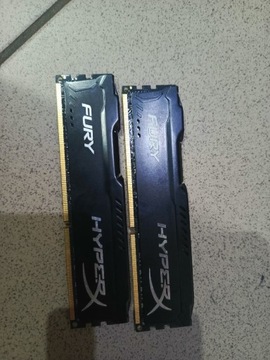 Pamięć RAM HYPERX FURY 2x8gb 16 GB 1866mhz