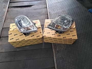 Reflektor lampa przód lewa prawa Renault Kangoo 1