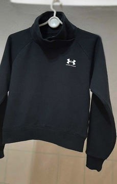 Bluza damska czarnz XS Under Armour bdb półgolf 