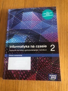 Informatyka na czasie 2 rozszerzony NOWA ERA