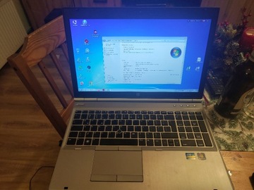 Laptop 15'HP EliteBook8560p Win7 i5,240Gb SSD,8gb