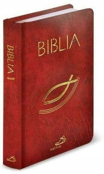 Biblia z rybką Stary i Nowy Testament oprawa 