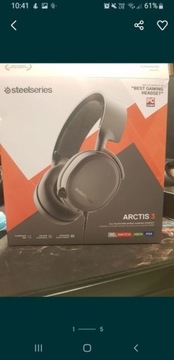 Steelseries Arctis 3 z niedziałającym mikrofonem