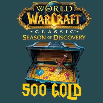 WoW GOLD 500G SOD SEASON EU SERVERY SZYBKA WYSYŁKA