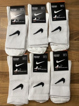 Skarpetki Nike białe