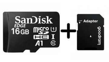 SanDisk Edge 16gb SdHc + Adapter Sd