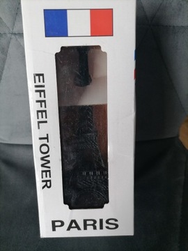 Figurka wieży Eiffel 22 cm czarna