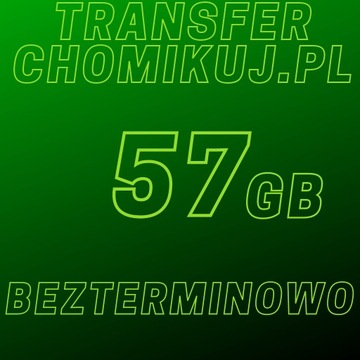 57 GB Transferu na Chomikuj – Bez Limitu Czasu!