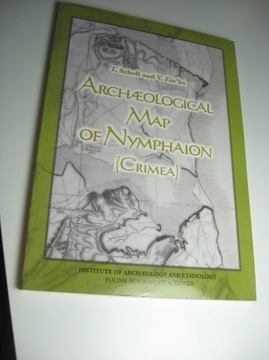 Archeological Map of Nymphaion  Crimea
