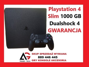 Konsola SONY PS4 Playstation 4 SLIM 1 TB Pad Gra