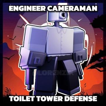 Toilet Tower Defense - Engineer Cameraman