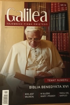 Czasopismo Galilea Benedykt XVI Biblia Benedykta 
