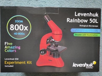 Mikroskop LEVENHUK Rainbow 50L