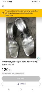 Buty przeźroczyste -Zara