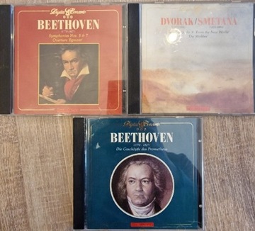 3 cd digital concerto Beethoven Dvorak Smetana 