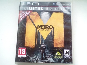 Metro Last Light napisy polskie Ps3 bez rys