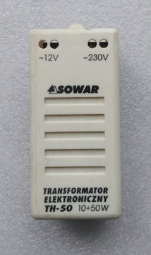 SOWAR transformator elektroniczny do halogenów 50W