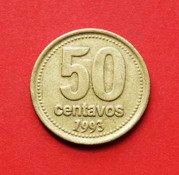 50 Centavos  1993 r  -  Argentyna  