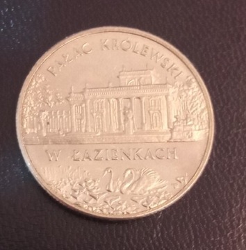 Polska 2 zł. Palac w Łazienkach 1995r.