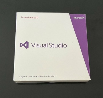 (NOWY, BOX) Pakiet Visual Studio 2013 PRO Upgrade