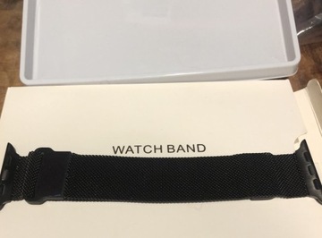 Stalowy pasek do watch band czarny 42mm