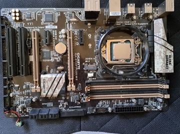 GIGABYTE GA-X150-PLUS WS, procesor , pamięć